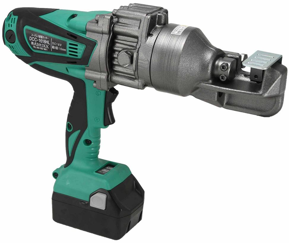 Click here to see the specifications of our Portable Rebar Cutters DIAMOND DCC-1618HL Handheld Cordless Rebar Cutters